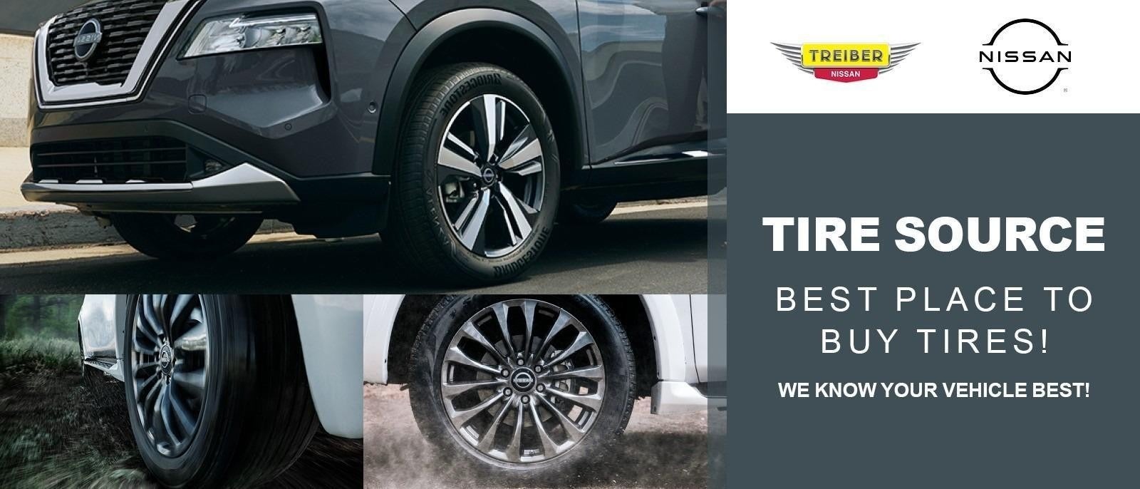 Buy Tires at Treiber Nissan in Johnstown, New York 