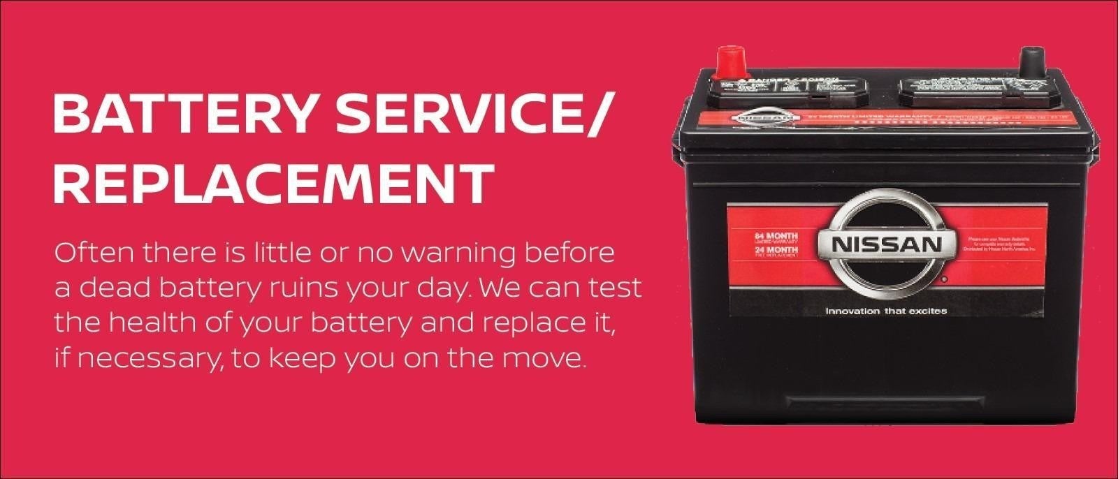 Battery Service at Treiber Nissan in Johnstown, New York 