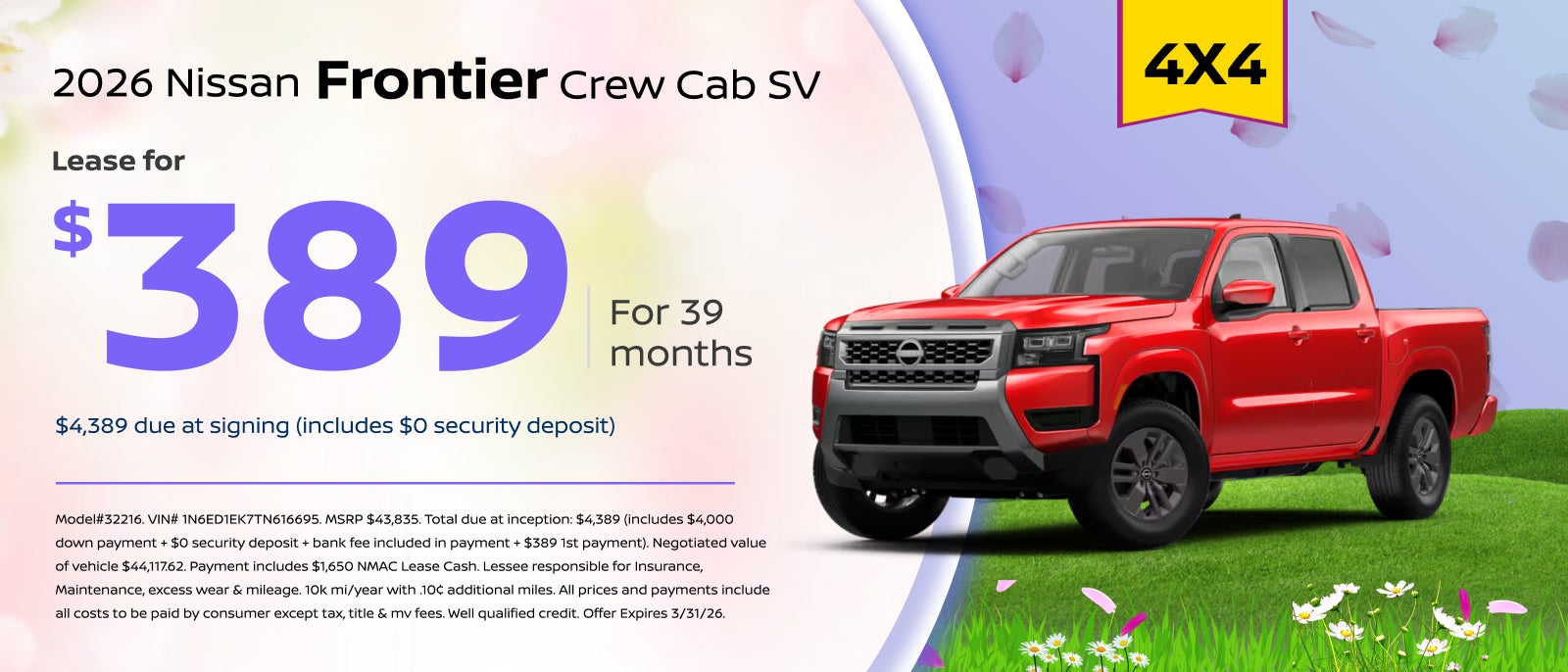 2026 Nissan Frontier