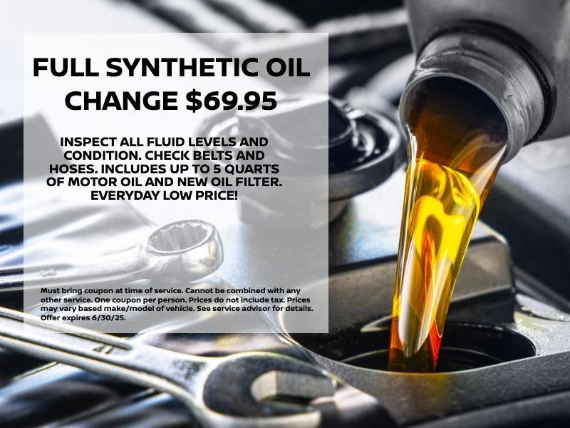 FULL SYNTHETIC OIL CHANGE