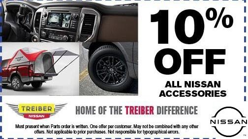 10% Off All Nissan Accessories