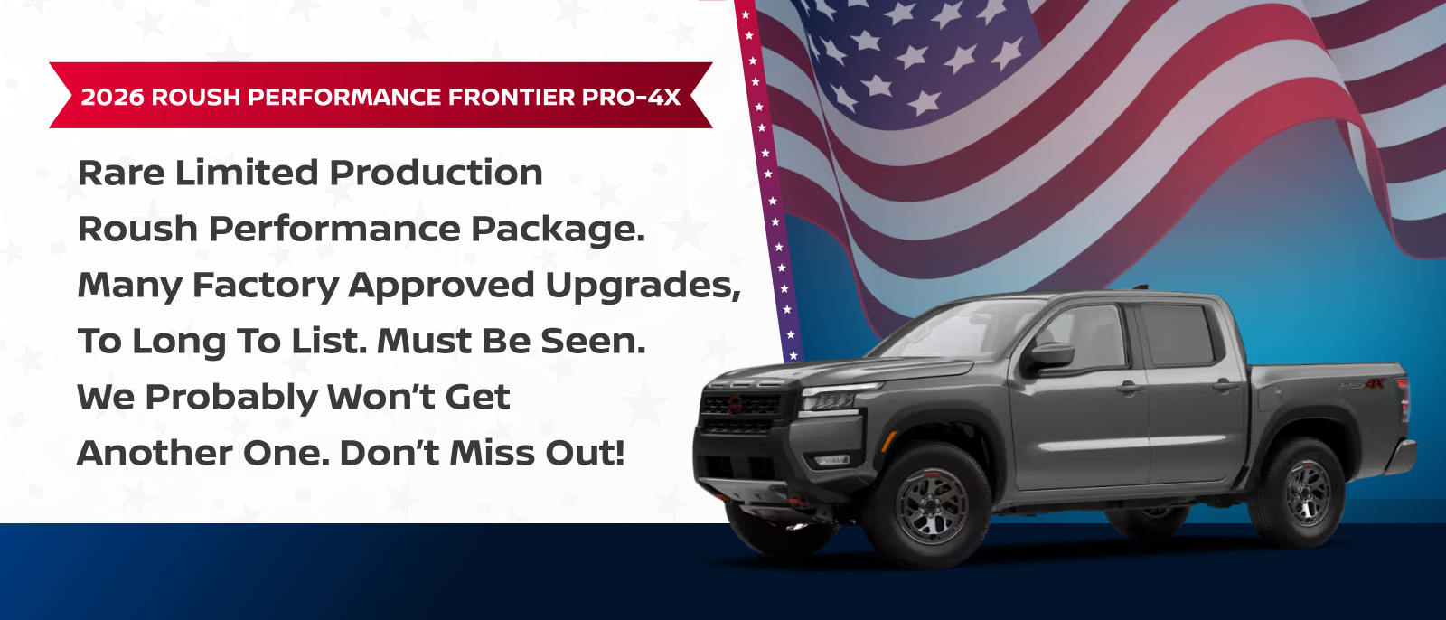 2026 Roush Performance Frontier Pro-4X